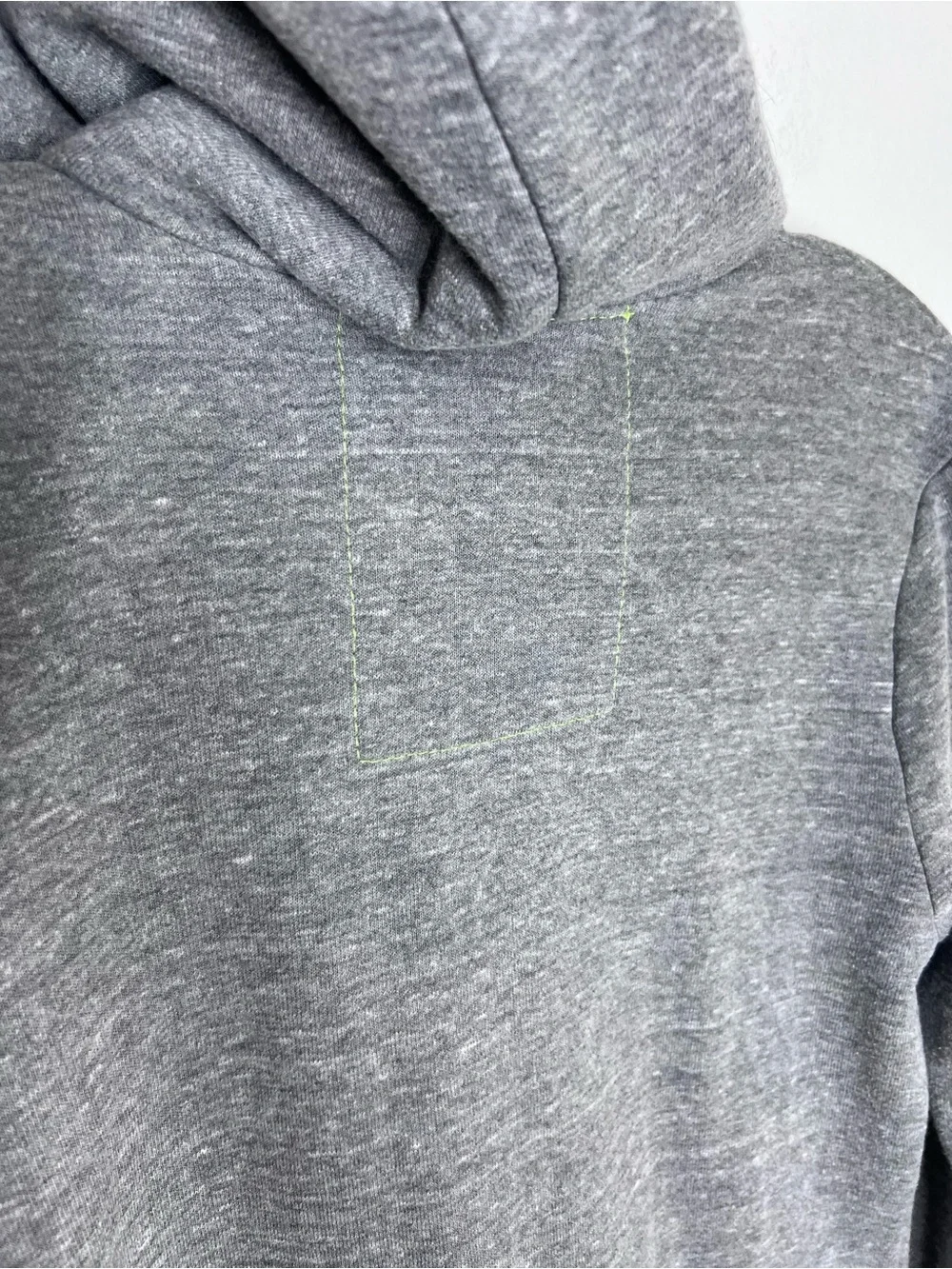 Aviator Nation 5 Stripe Zip Hoodie Neon Gray - Sz S - Picture 3 of 8